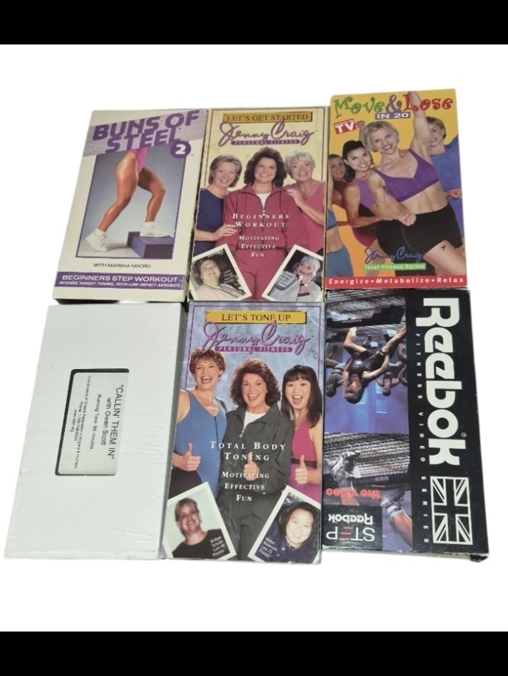 Reebok Vintage Workout VHS Taps